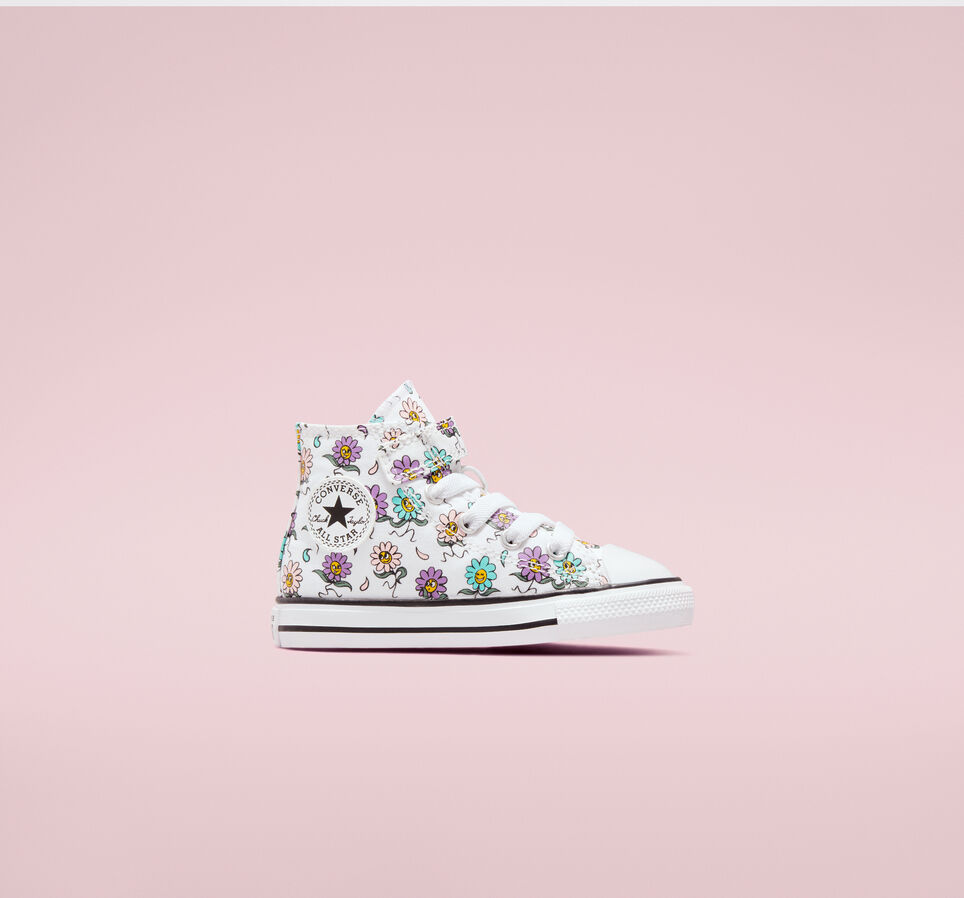 Chuck Taylor All Star Easy-On Friendly Floral White/Pixel Purple
