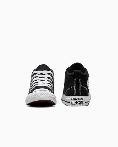 Chuck Taylor All Star Malden Street Black/Black/White, Heel View