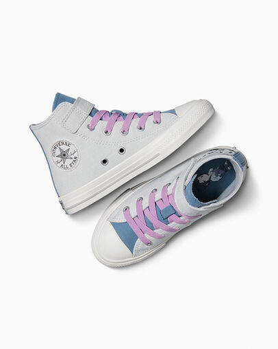 Converse x NARUTO SHIPPUDEN Sasuke Chuck Taylor All Star Easy-On Fossilized/Vintage White/Black, Angled View