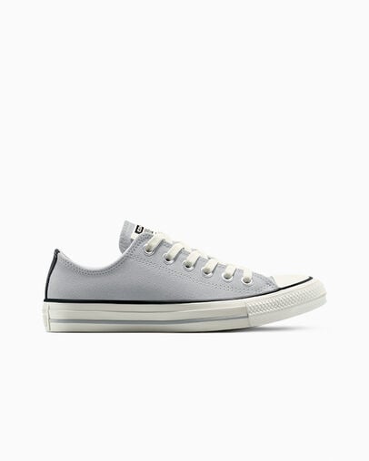 Chuck Taylor All Star Contrast Suede Grey Area/Total Eclipse/Egret, Outer Side View