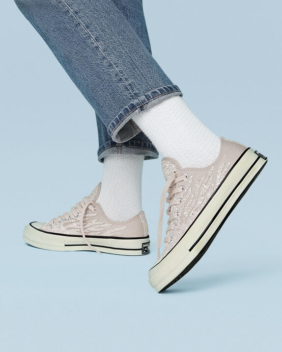 converse glitter shine chuck 70