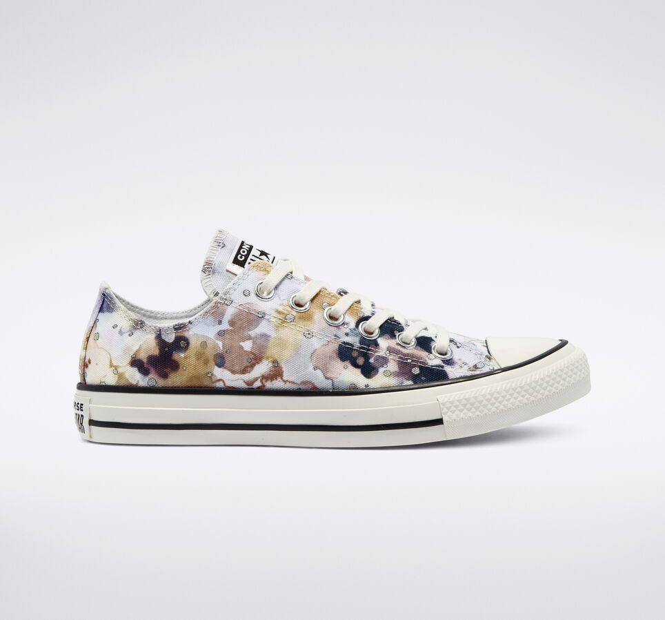 Chuck Taylor All Star Washed Florals Egret/Sesame/Black