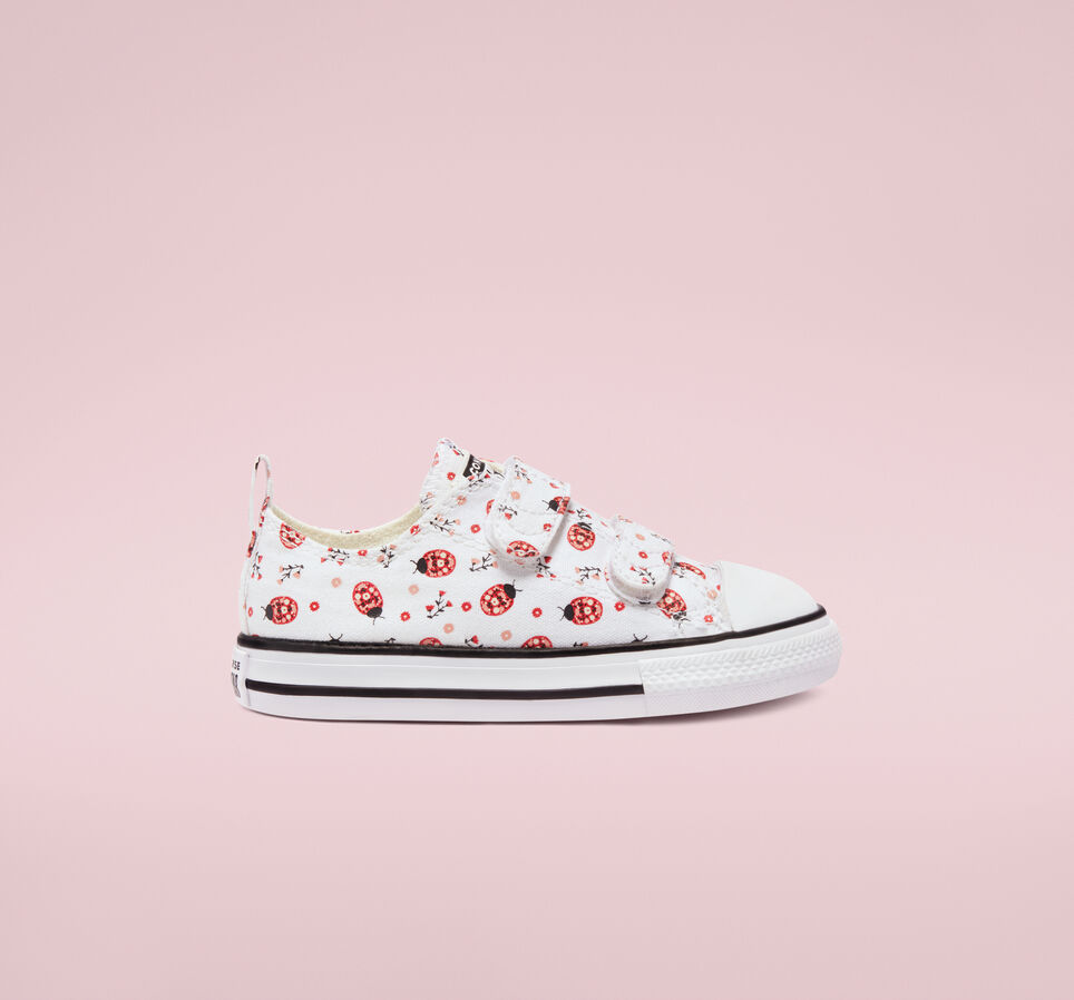 Chuck Taylor All Star Easy-On Flowery Bugs White/Red/Black