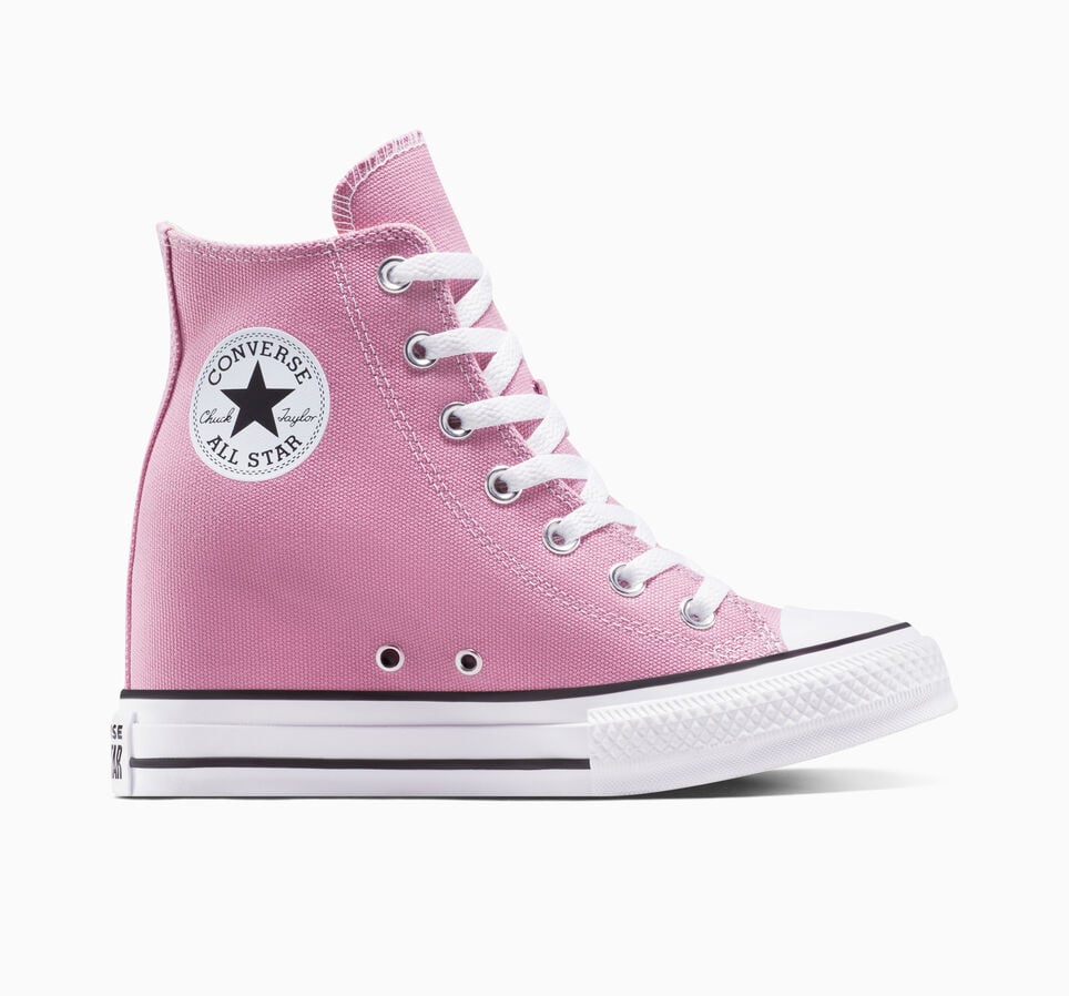 Chuck Taylor All Star Wedge Platform Cliffside Rose/White/Black