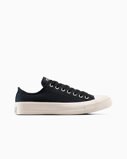 Chuck Taylor All Star Heavyweight Canvas Black/Black/Natural Ivory, Outer Side View