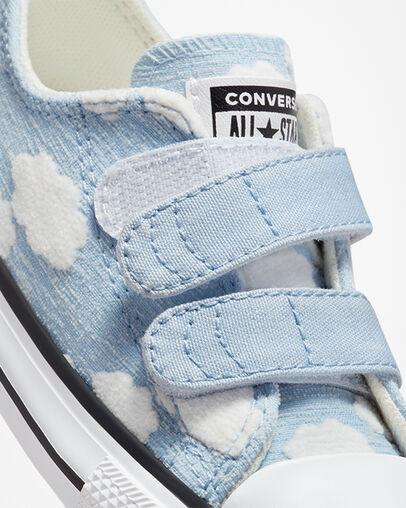 Chuck Taylor All Star Easy-On Clouds Lt Armory Blue/Lt Armory Blue, Detail Angle View