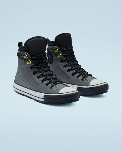 All Terrain Chuck Taylor All Star Limestone Grey/Black/White, Angled View