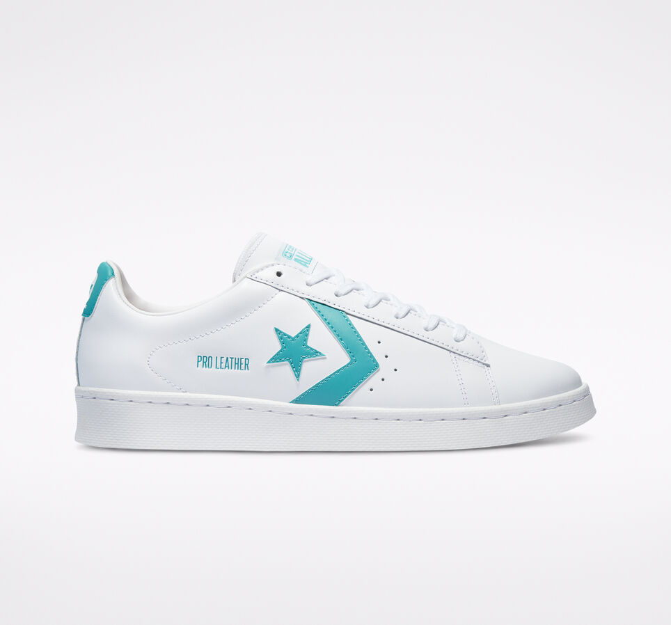 Pro Leather Blanc/Turquoise outremer/Blanc
