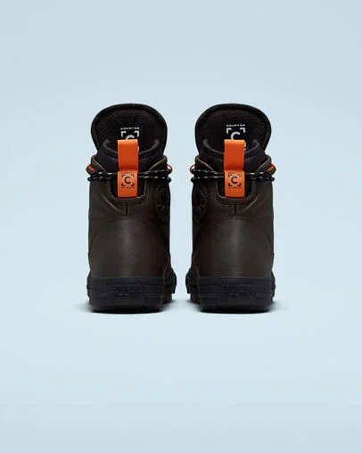 Chuck Taylor All Star Terrain Utility Velvet Brown/Velvet Brown, Heel View