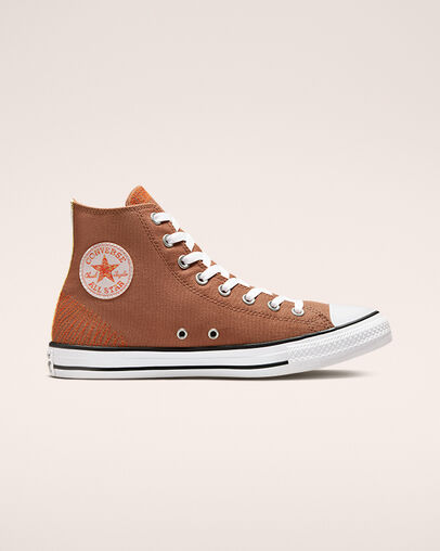 Chuck Taylor All Star Stitched Mineral Clay/White, Outer Side View