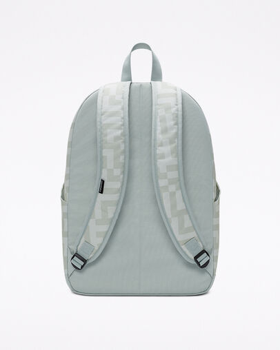 Patterned GO 2 Backpack Light Silver/Egret, Back View