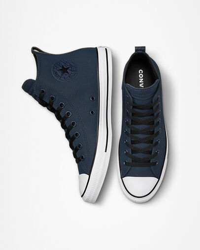 Chuck Taylor All Star TecTuff Obsidian/Wit/Zwart, Top and Side View