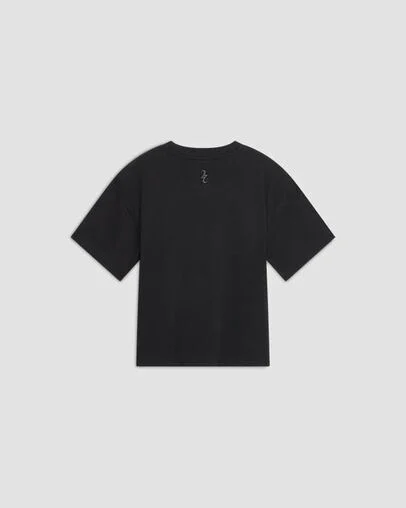 Shai Gilgeous-Alexander Short Sleeve T-Shirt Converse Black, Full Body View