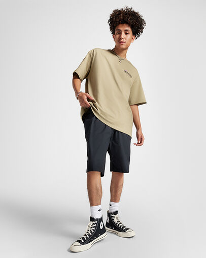 Mushroom Cottage T-Shirt Mossy Sloth, Back View