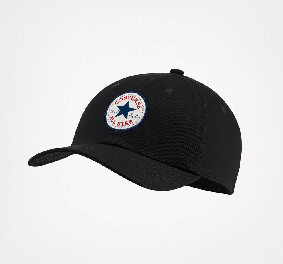 All Star Patch Baseball Hat Converse Black