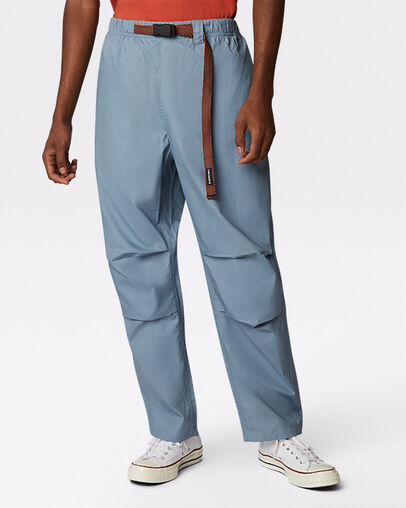 Lightweight Adjustable Trail Pants Indigo Oxide, Front View