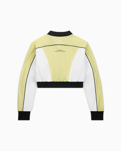 Converse x Feng Chen Wang Jacket Pale Lime Yellow, Back View
