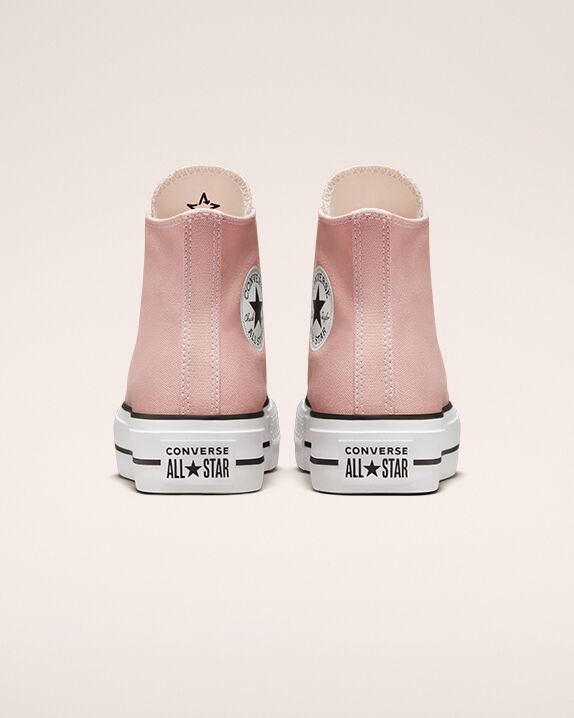 brown fur platform converse