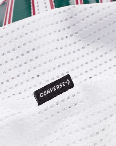 Converse x Joe Freshgoods Football Crop Top White, Detail View