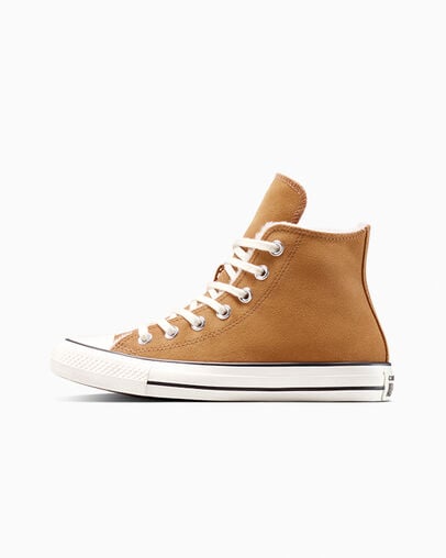 Chuck Taylor All Star Cozy Suede Gingersnap/Egret/Egret, Inner Side View
