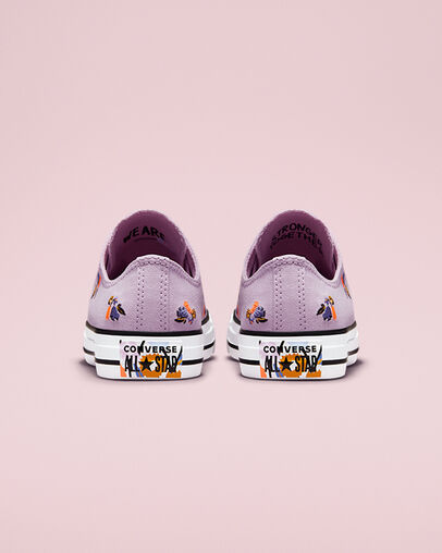 Chuck Taylor All Star We Are Stronger Together Amatista p&aacute;lido/Blanco/Negro, Heel View