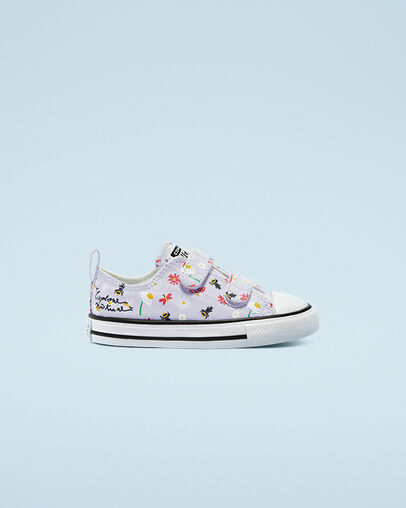 Chuck Taylor All Star Easy-On Explore Nature Infinite Lilac/White/Black, Outer Side View