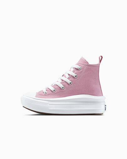 Chuck Taylor All Star Move Platform Cliffside Rose/White/Black, Inner Side View