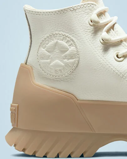 Chuck Taylor All Star Lugged Winter 2.0 Egret/Light Twine, Detail Angle View