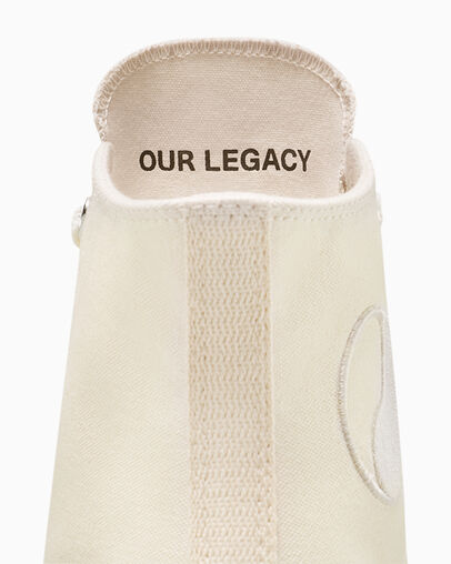 Converse and Our Legacy WORK SHOP Chuck 70 Natural Ivory/Rutabaga, Detail Angle View