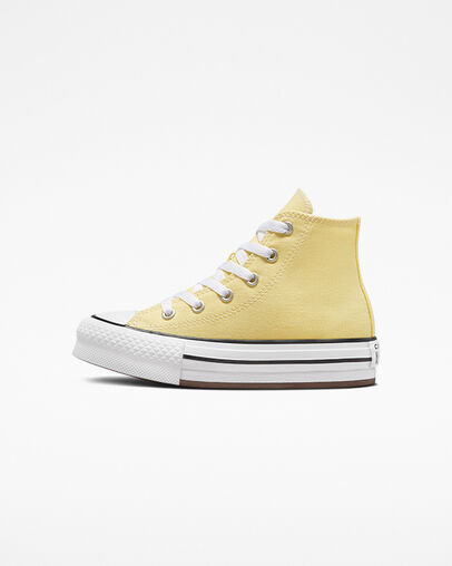 Chuck Taylor All Star Lift Platform Soft Sunshine/Wei&szlig;/Schwarz, Inner Side View