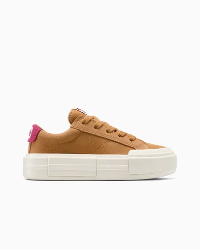 Converse Cruise Suede Incensed/Sporty Berry/Egret, Outer Side View