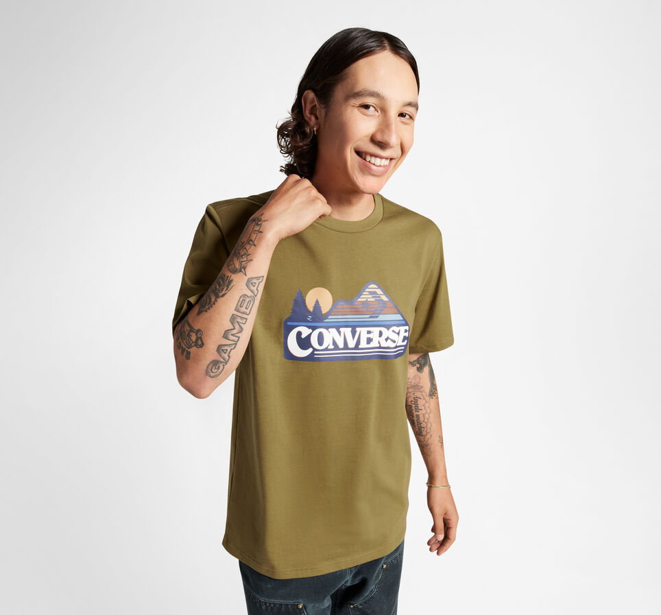 All Star Mountain Graphic T-Shirt Cosmic Turtle