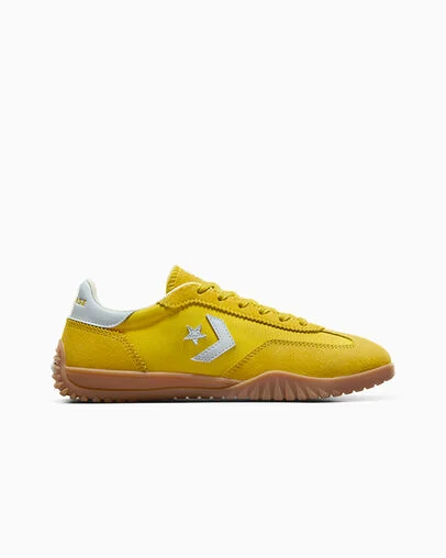Run Star Trainer Golden Wren Yellow/Winter Slay White/Egret, Outer Side View