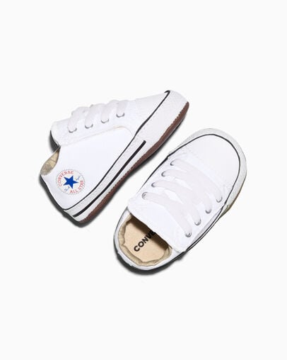 Chuck Taylor All Star Cribster Wit/Natural Ivory/Wit, Angled View
