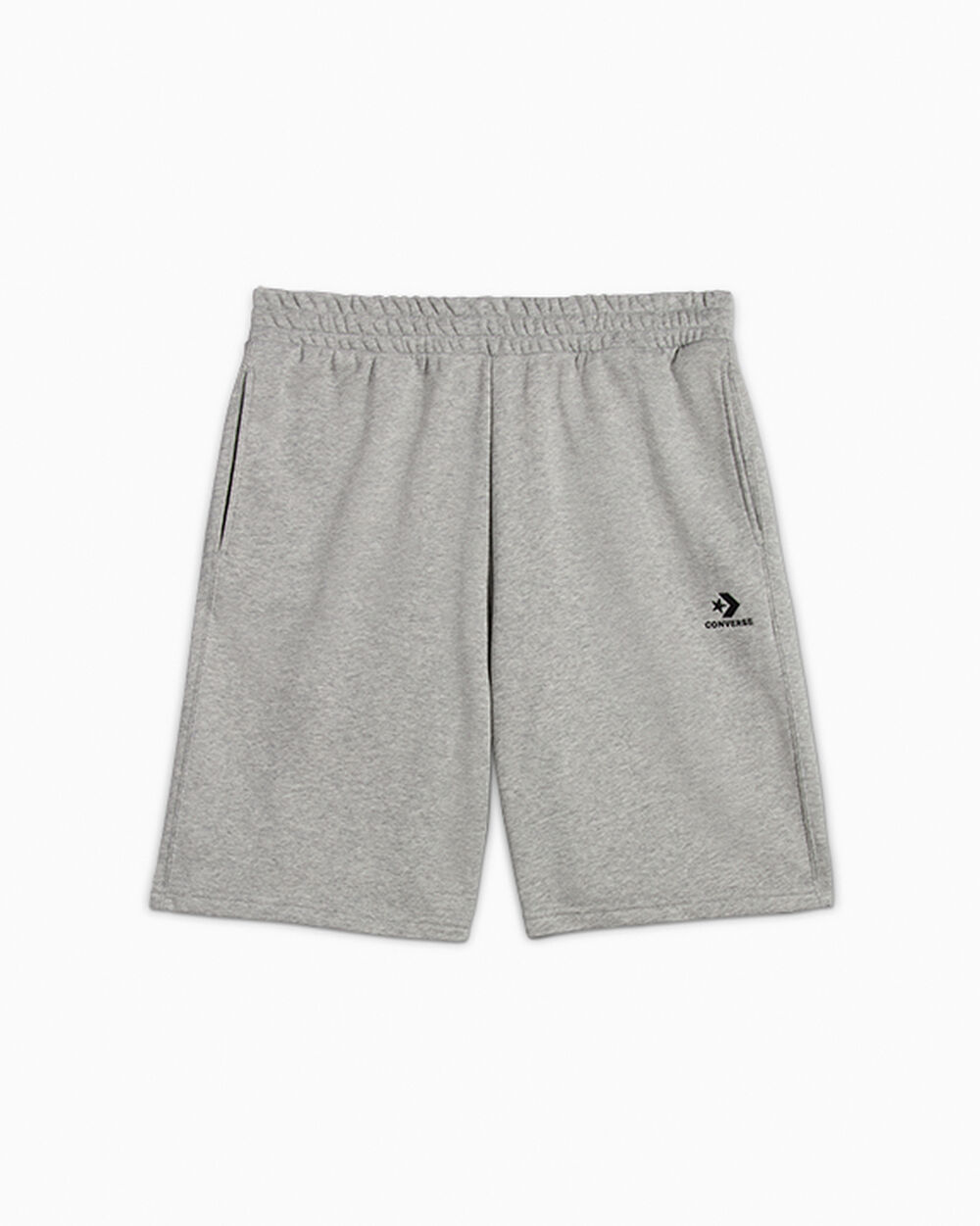 Converse Go-To Embroidered Star Chevron Fleece shorts met standaardpasvorm