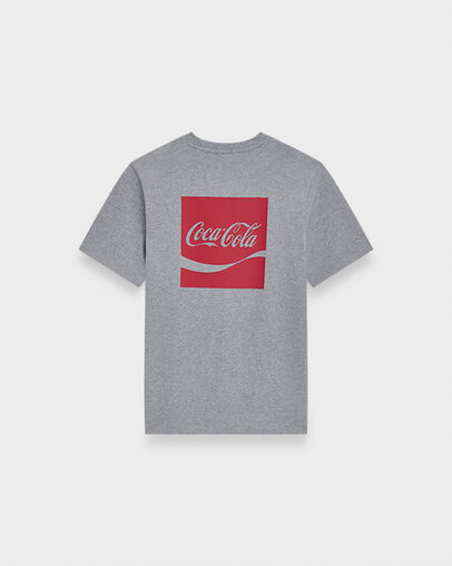 Converse x Coca-Cola T-Shirt Vintage Grey Heather, Back View