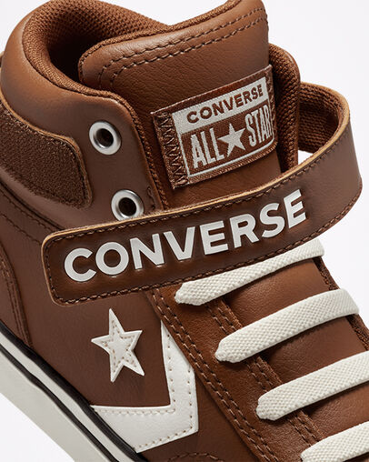 Pro Blaze Strap Elevated Leather Brindle Brown/Egret/Black, Detail Angle View