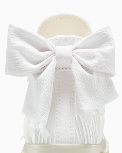 Chuck 70 Bows Blanco/Blanco/Garza, Detail Angle View