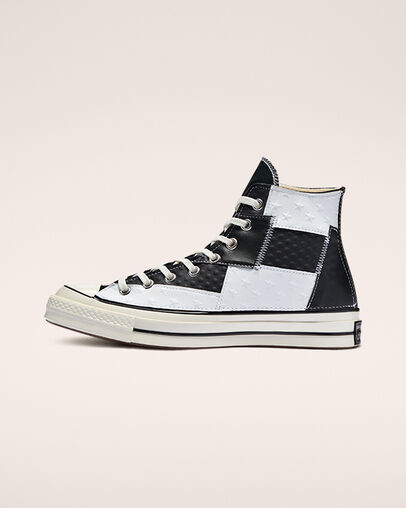 Chuck 70 Tech Patchwork Black White Tech Patchwork, Inner Side View