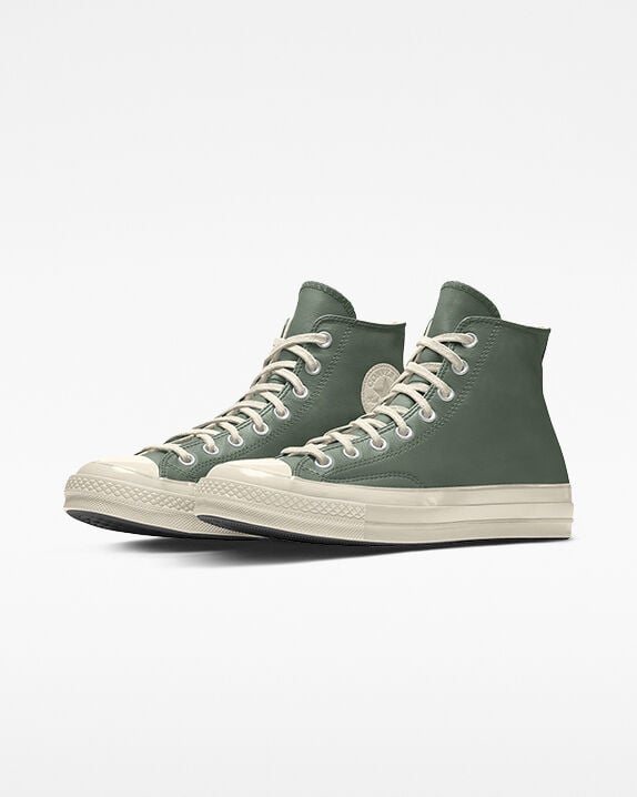 converse leather trainers size 5