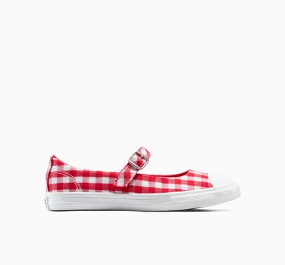 Converse Chuck Taylor All Star Dainty Mary Jane Easy-On Checkered Red/Vintage White/White