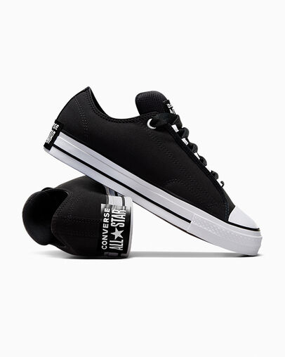 Chuck Taylor Puff Black/White/Black, Detail Angle View