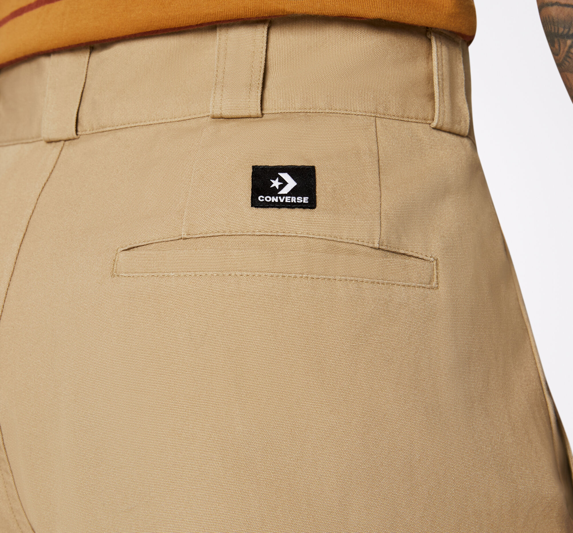 Double Pleat Chino Pant Mens . Converse.com