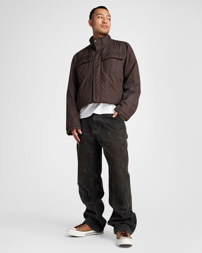 Chuck 70 Houndstooth Lining Incensed/Grounded/Egret, On Foot Shot 1