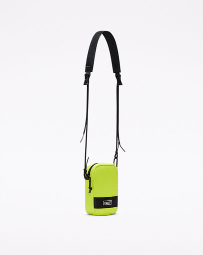 Comms Pouch 2.0 Lime Twist/Converse Black, Back View