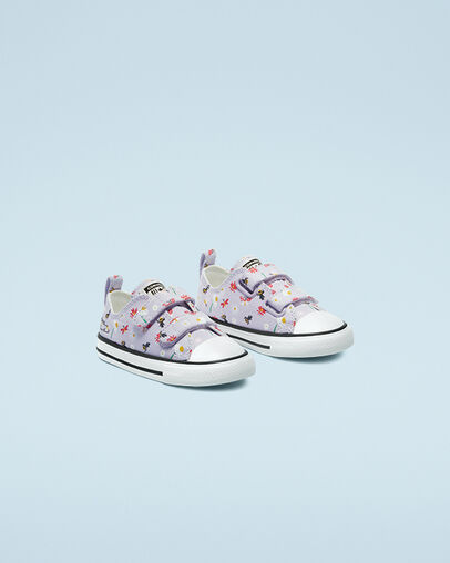 Chuck Taylor All Star Easy-On Explore Nature Infinite Lilac/White/Black, Angled View