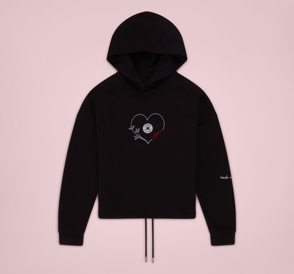 Chuck Taylor Love Pullover Hoodie Converse Black