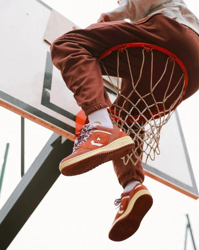 Converse Weapon Paris Rosso rituale/Giallo pastello, Reflective View