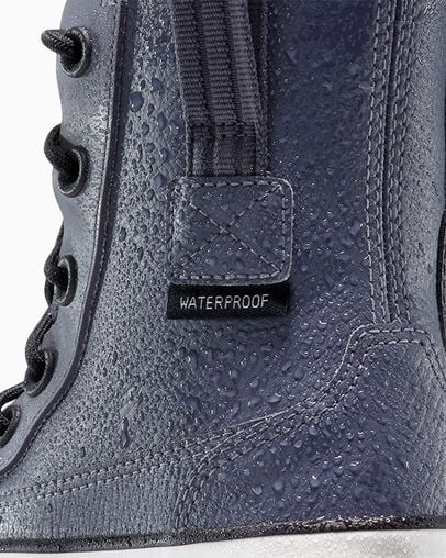 Chuck Taylor All Star Berkshire Waterproof Boot Cold Stare/Vintage White/Black, Detail Angle View