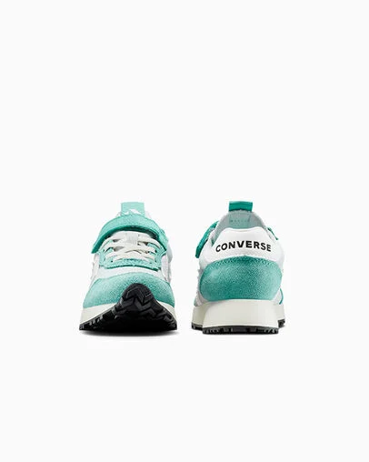 Converse Omega Trainer Easy-On Archive Sea Green, Heel View